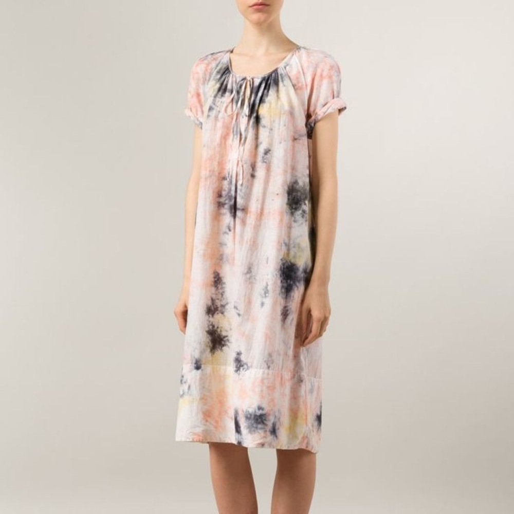 Raquel Allegra Tie-dye Cotton Tunic Dress - Picture 7 of 7
